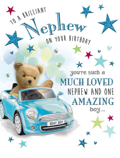 Picture of BRILLIANT NEPHEW BIRTHDAY CARD